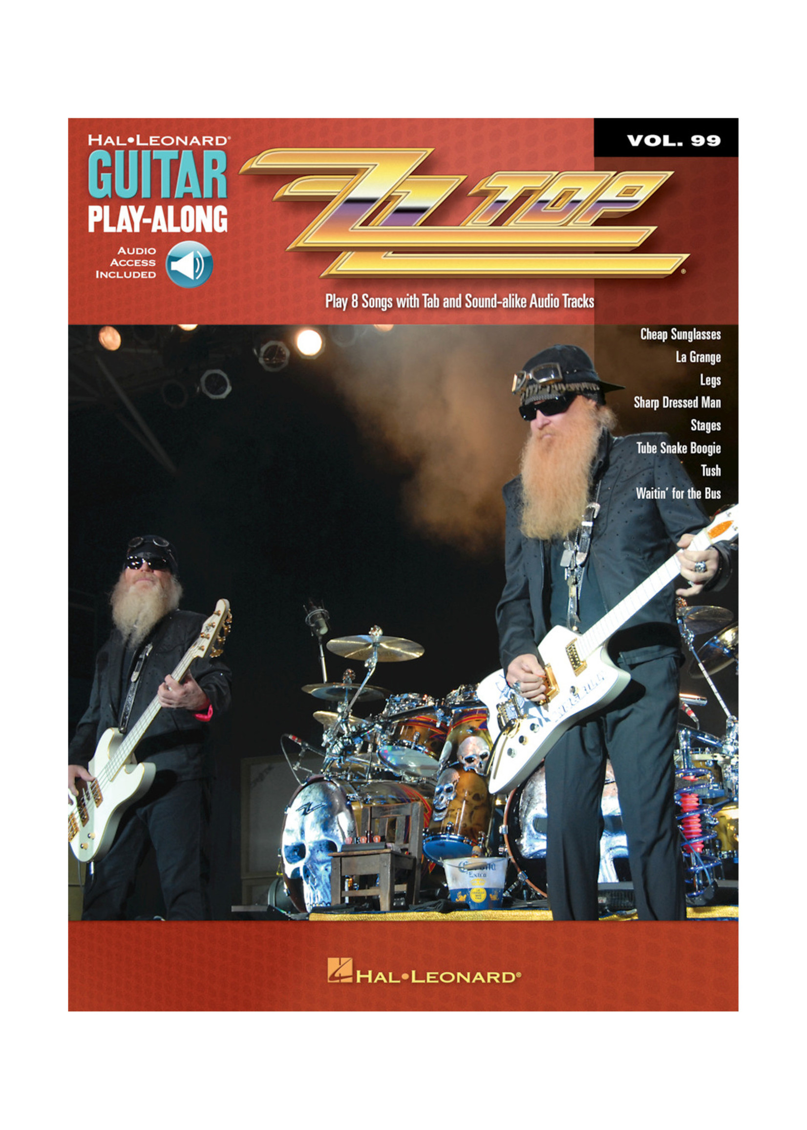 Hal Leonard ZZ Top Guitar Play-Along Volume 99