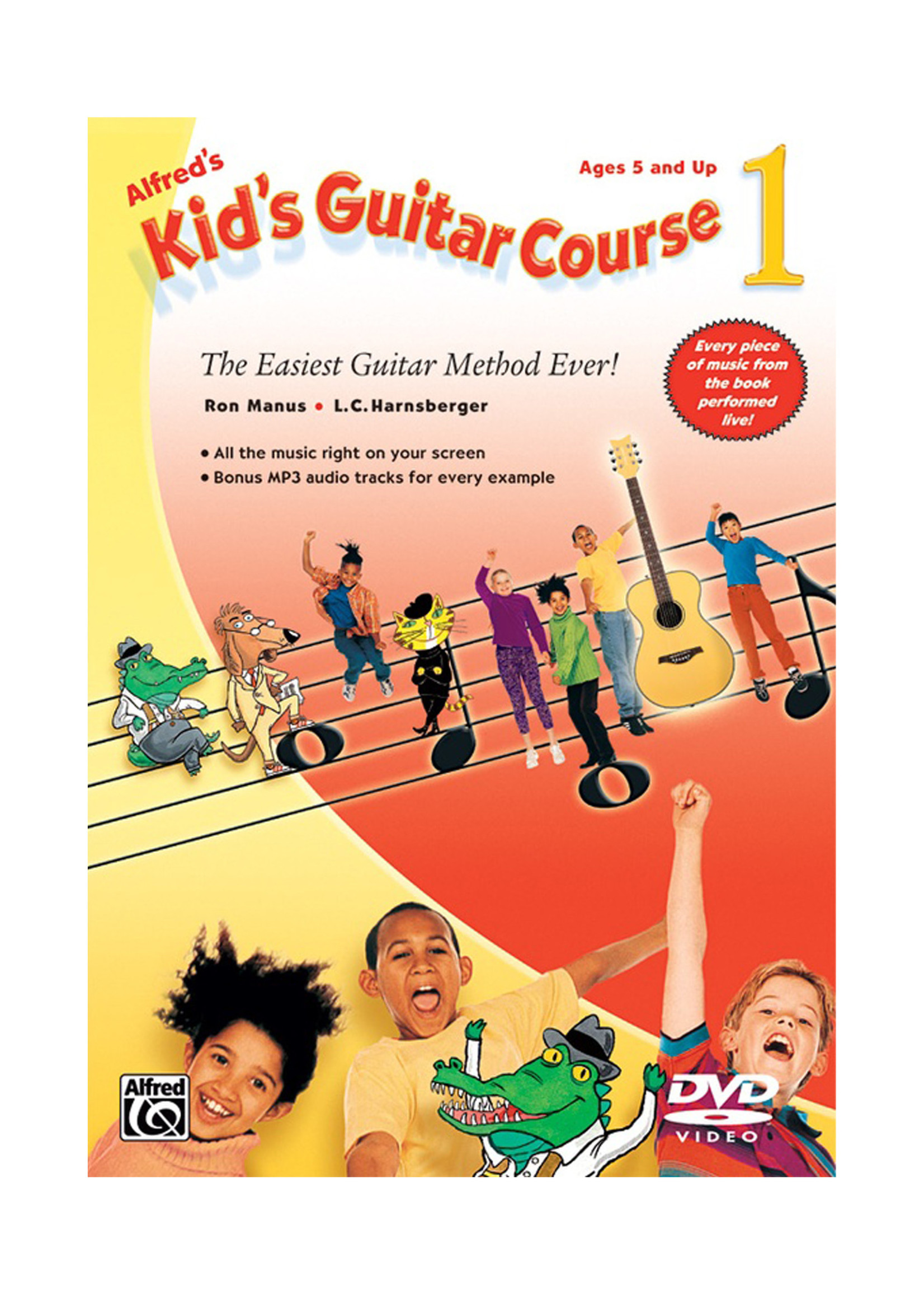 Alfred's 12520 Alfred's Kid's Guitar Course 1 Book