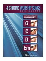 Hal Leonard 4-Chord Worship Songs For Guitar