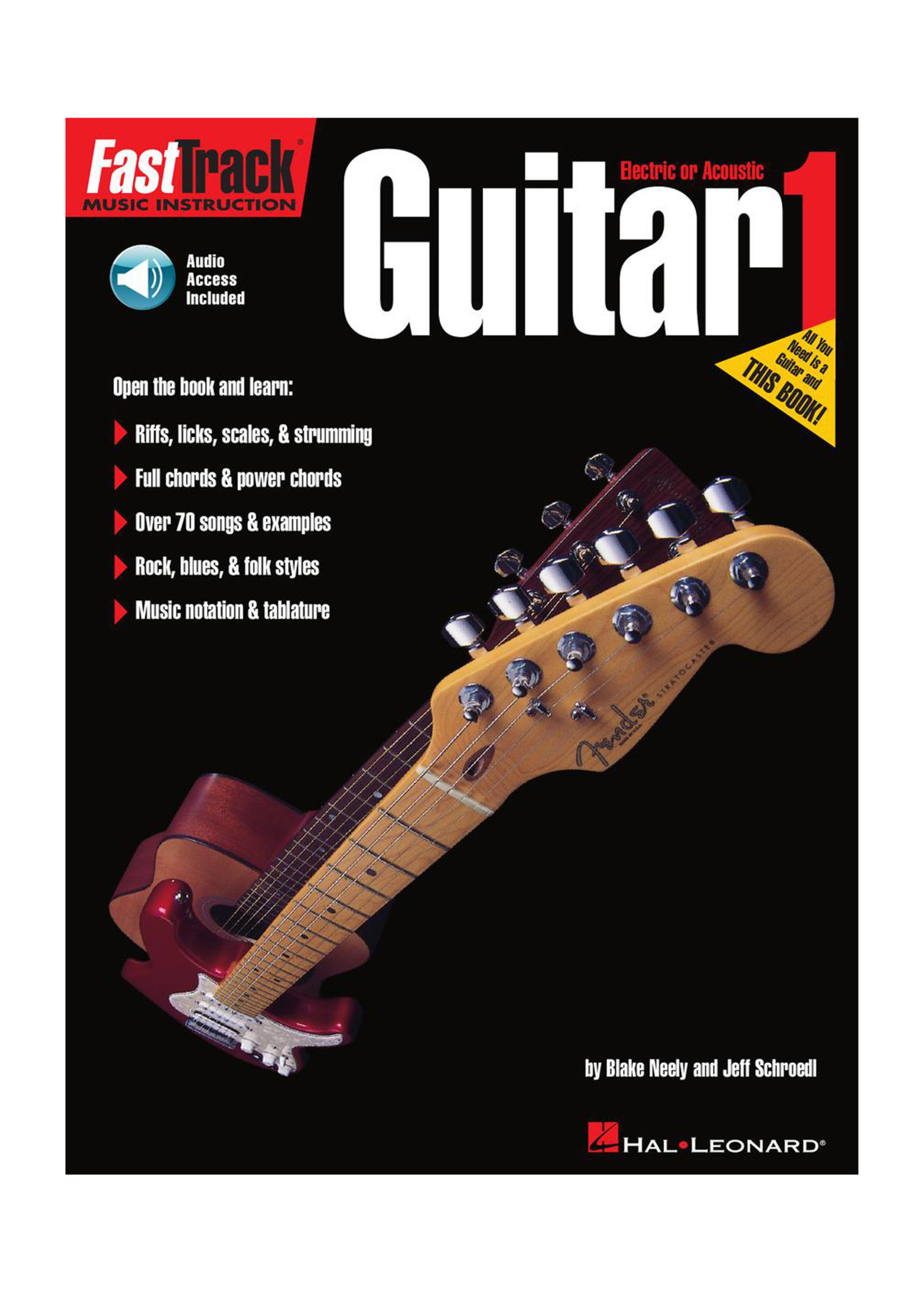 Hal Leonard FastTrack Guitar Method – Book 1