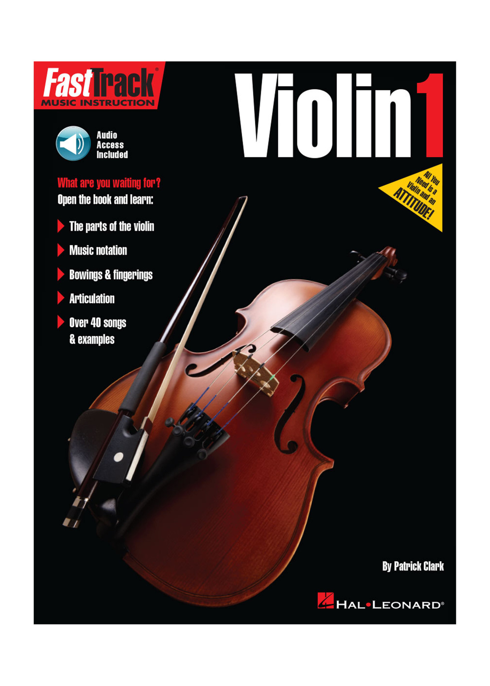 Hal Leonard FastTrack Violin Method Book 1