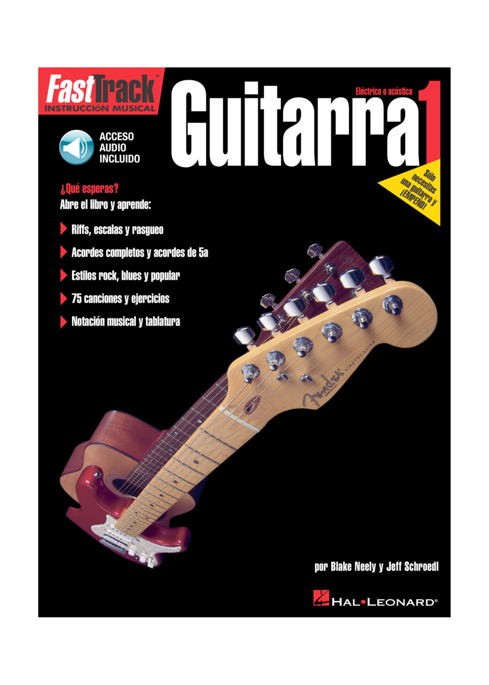 Hal Leonard FastTrack Guitar Method – Spanish Edition - Level 1