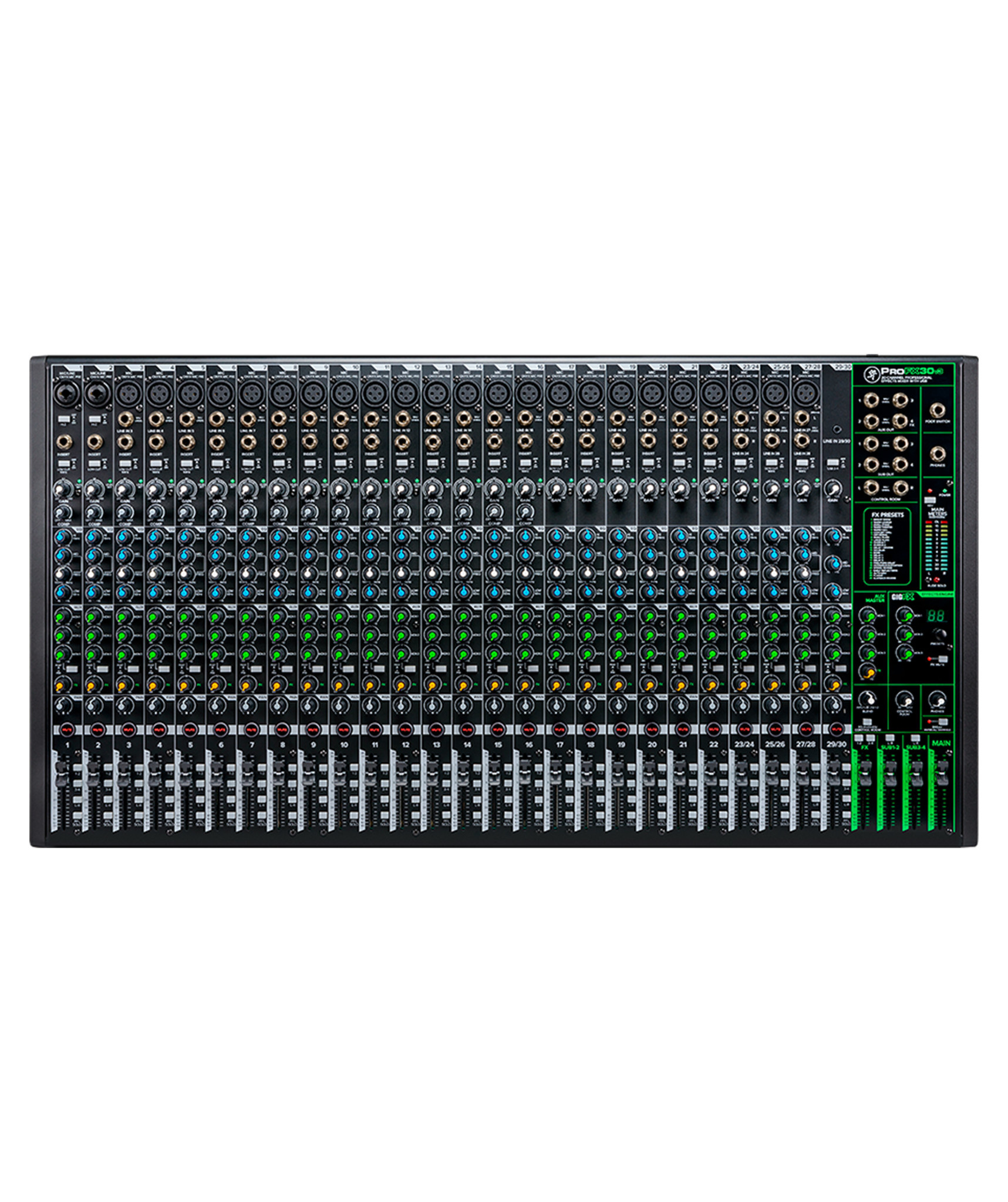 Mackie PROFX30V3, 30channel Professional USB Mixer Newell's Music