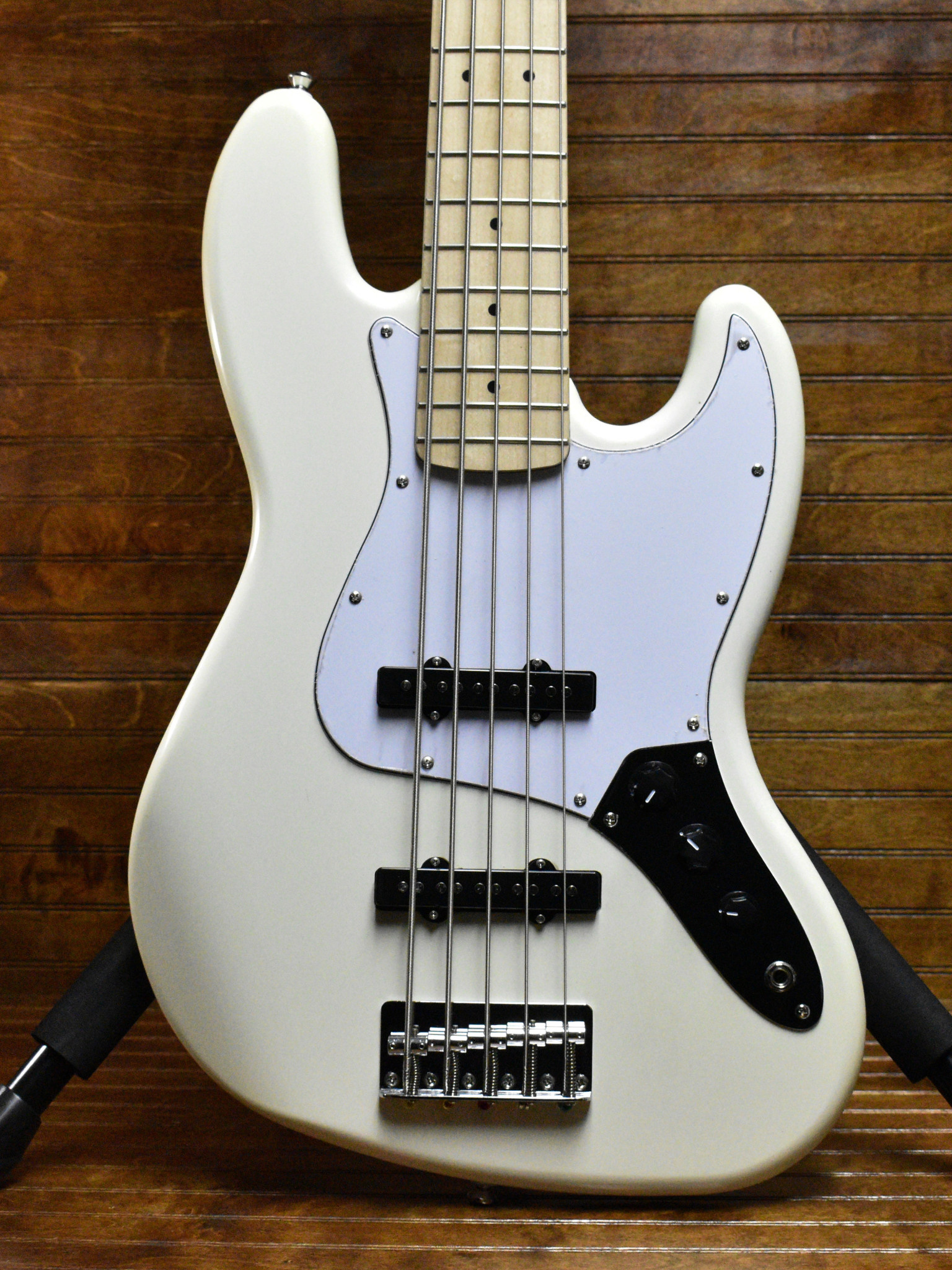 Sonic SJB5 Olympic white 5弦 Jazz Bass - ベース