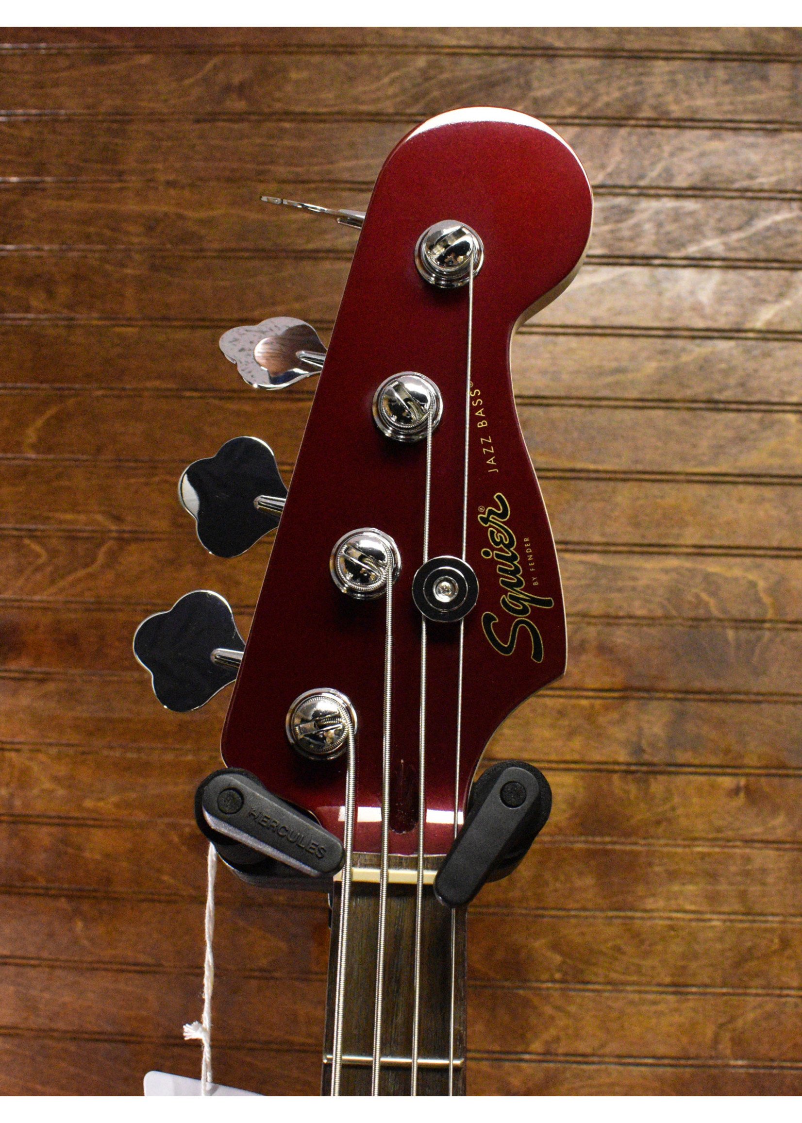 Squier Squier Contemporary Jazz Bass, Dark Metallic Red - Newell's