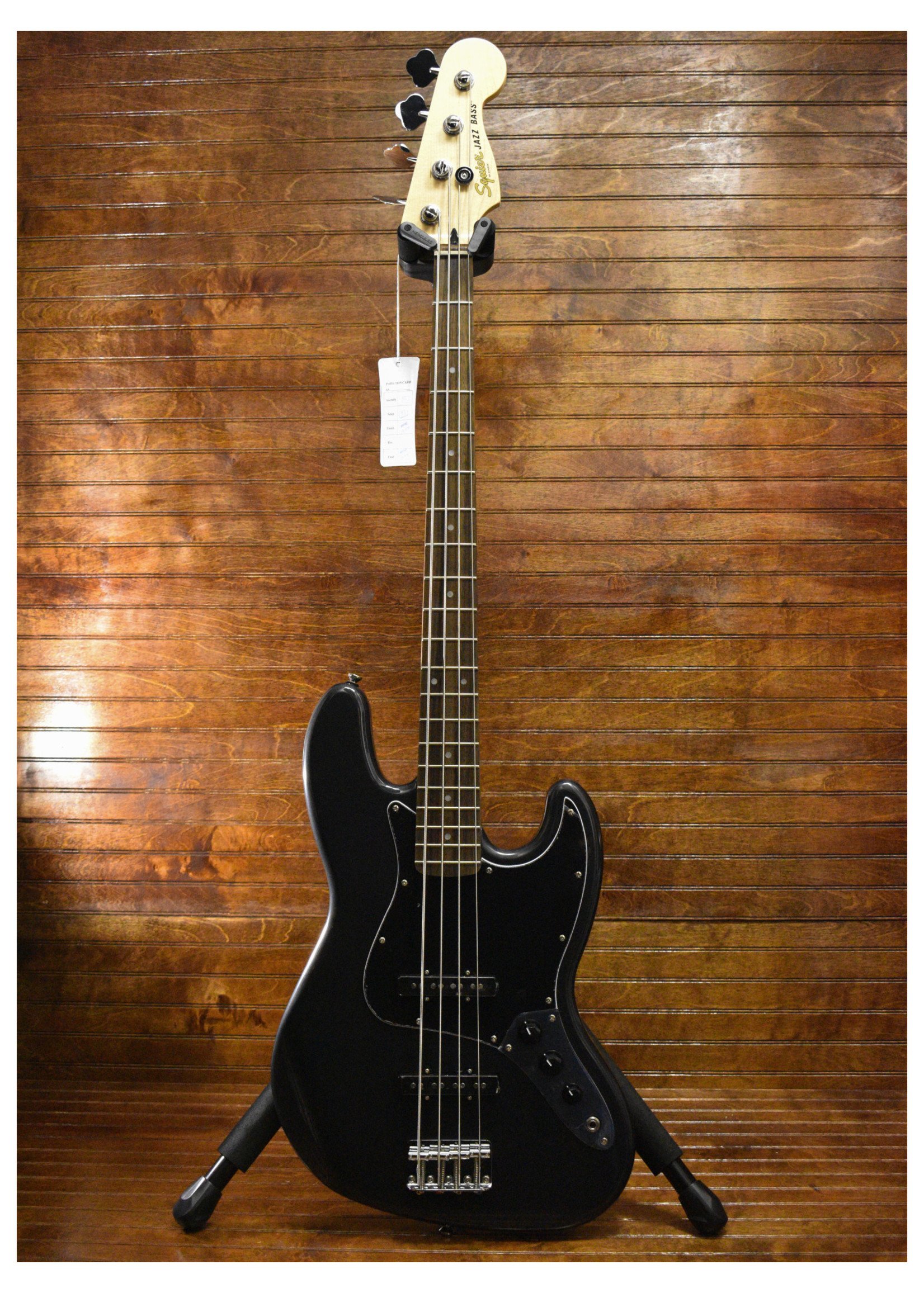 Squier Squier Affinity Jazz Bass, Charcoal Frost Metallic