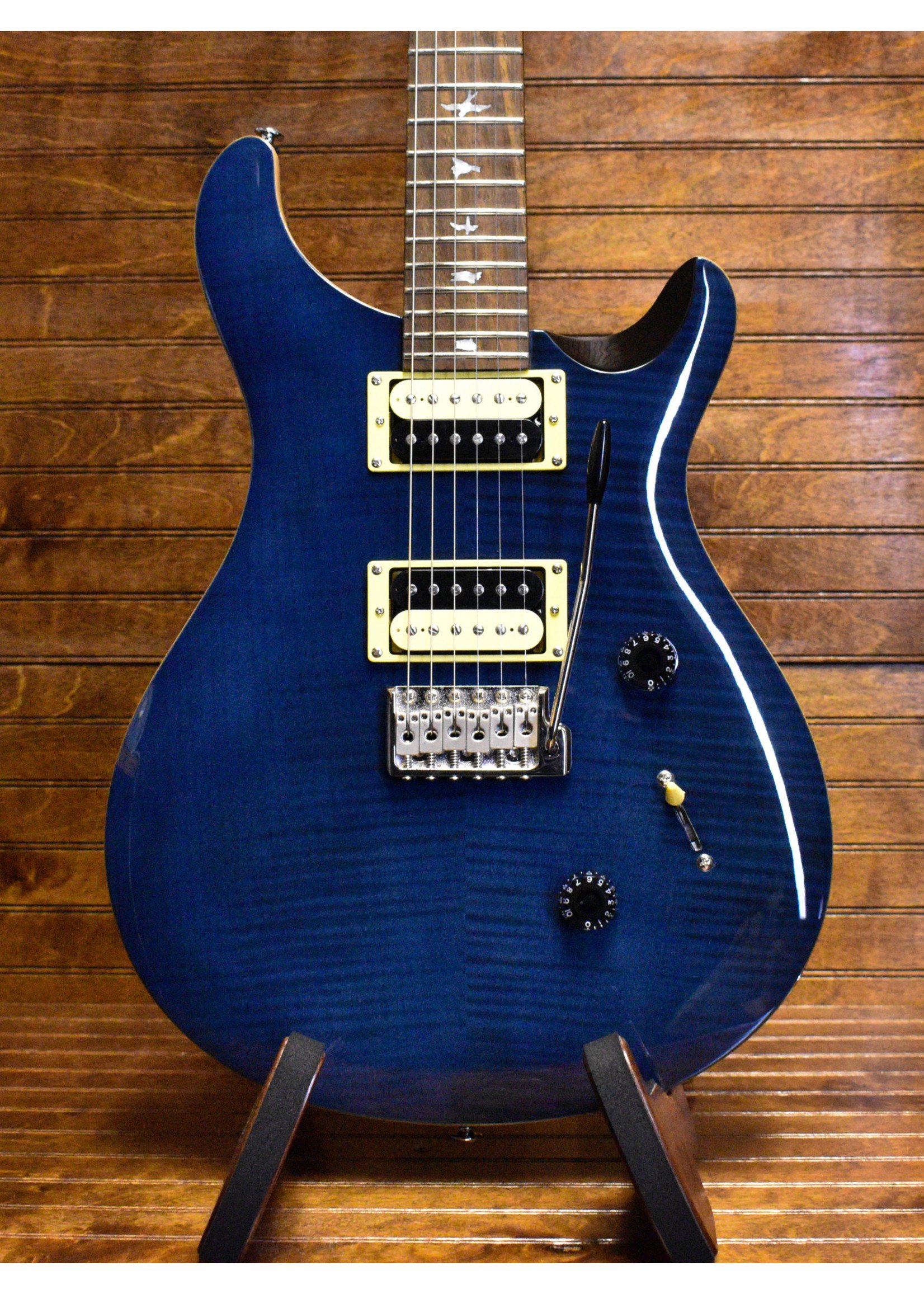 PRS ポールリードスミスSE Custom 24 ブルーグリーン - エレキギター