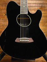 Ibanez Ibanez Talman TCY10E Acoustic-Electric Guitar, Black