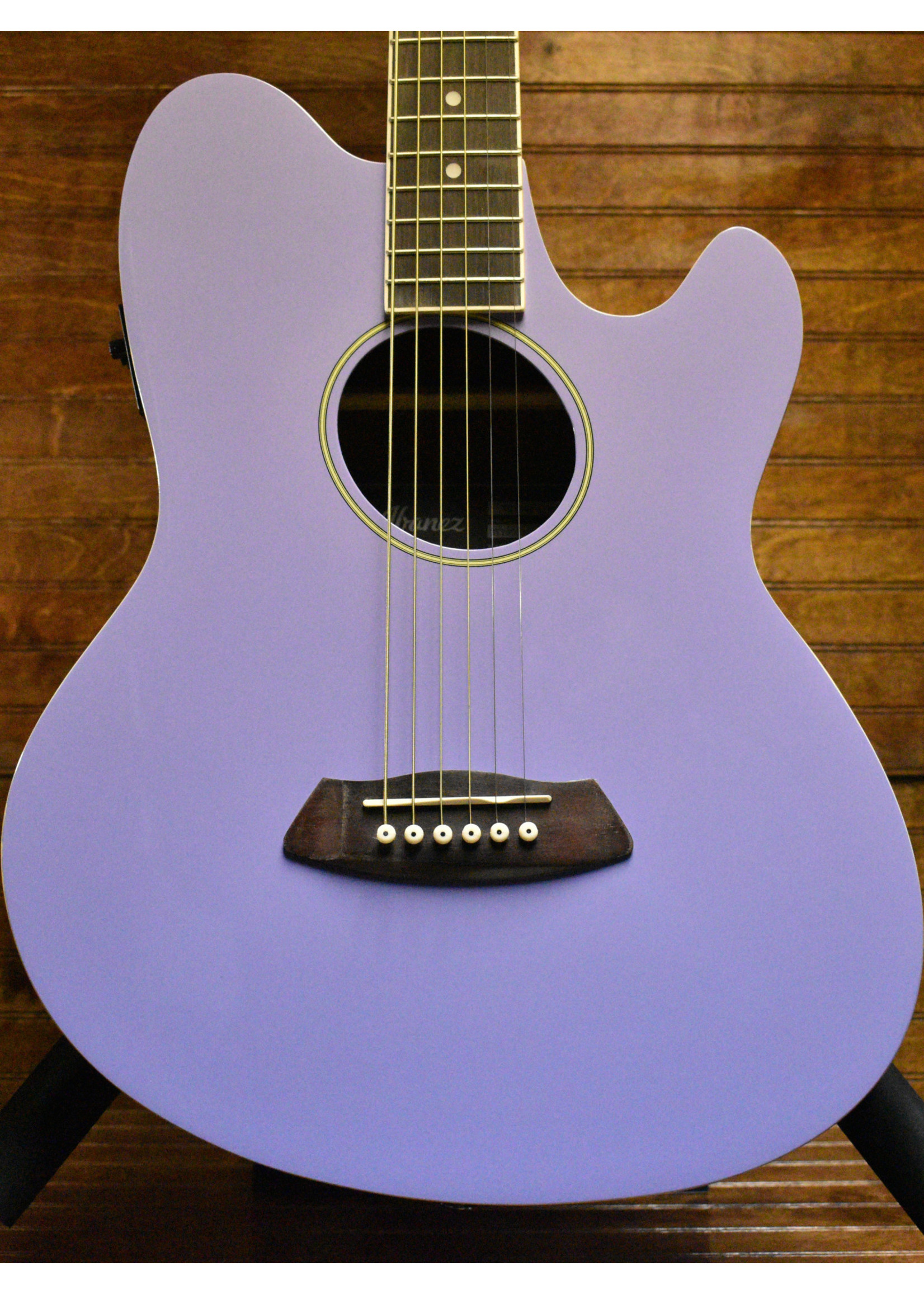 Ibanez Ibanez Talman TCY10E Acoustic-Electric Guitar, Lavender