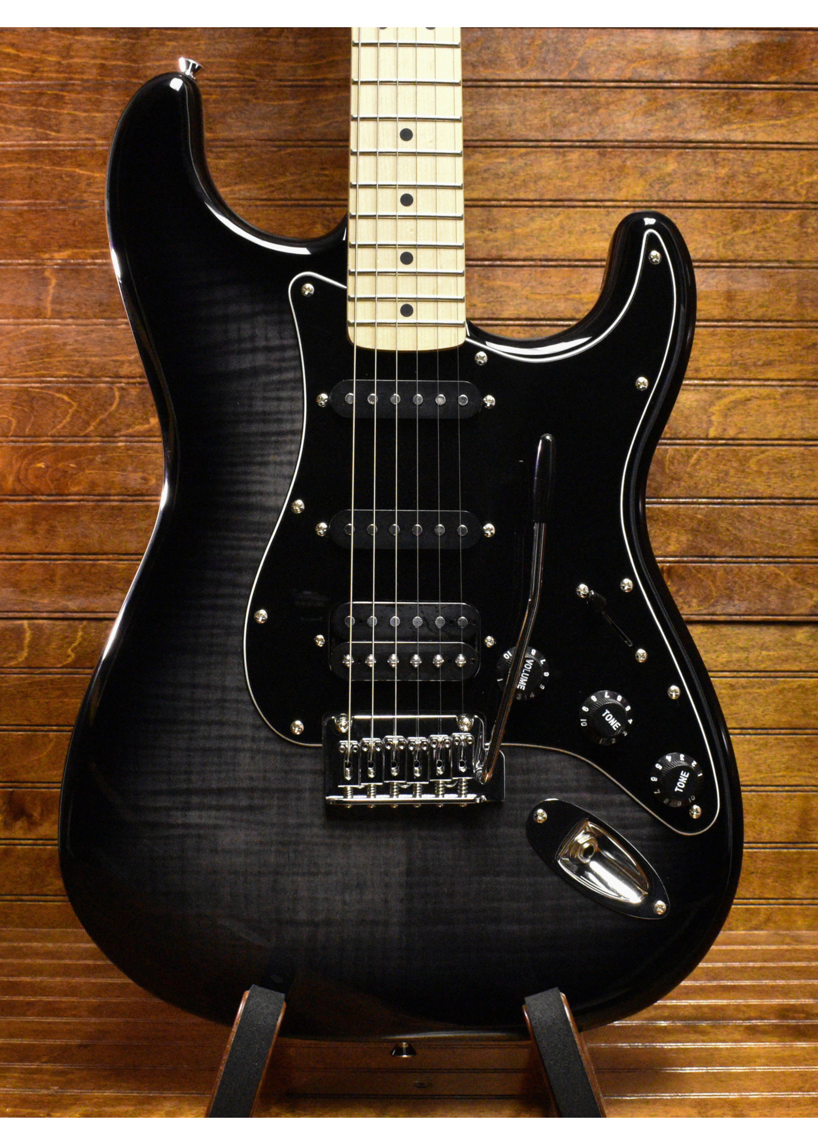 Squier Squier Affinity Stratocaster HSS, Black Burst