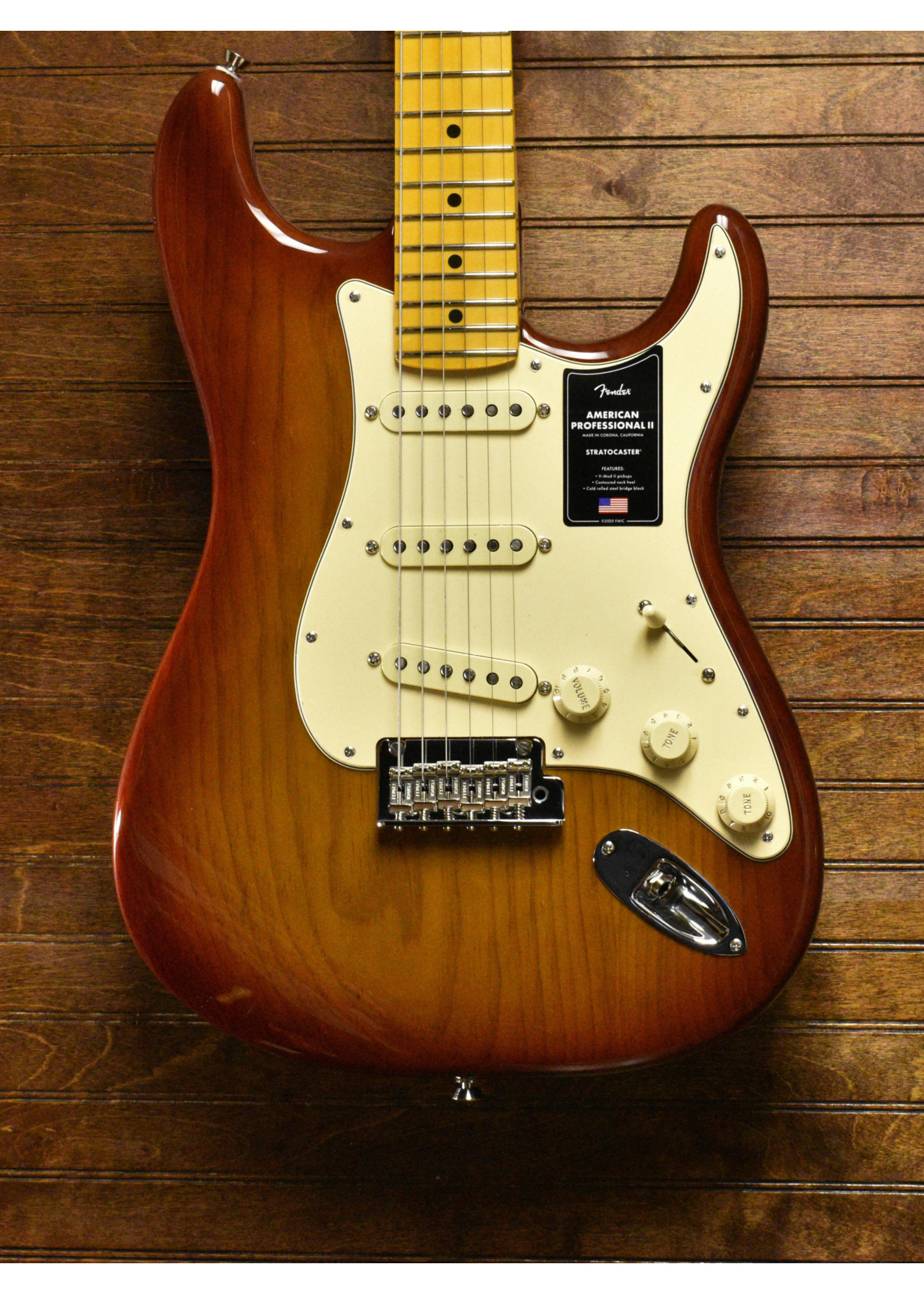 Fender FENDER AMERICAN PRO II STRATOCASTER  MN SIENNA SUNBURST