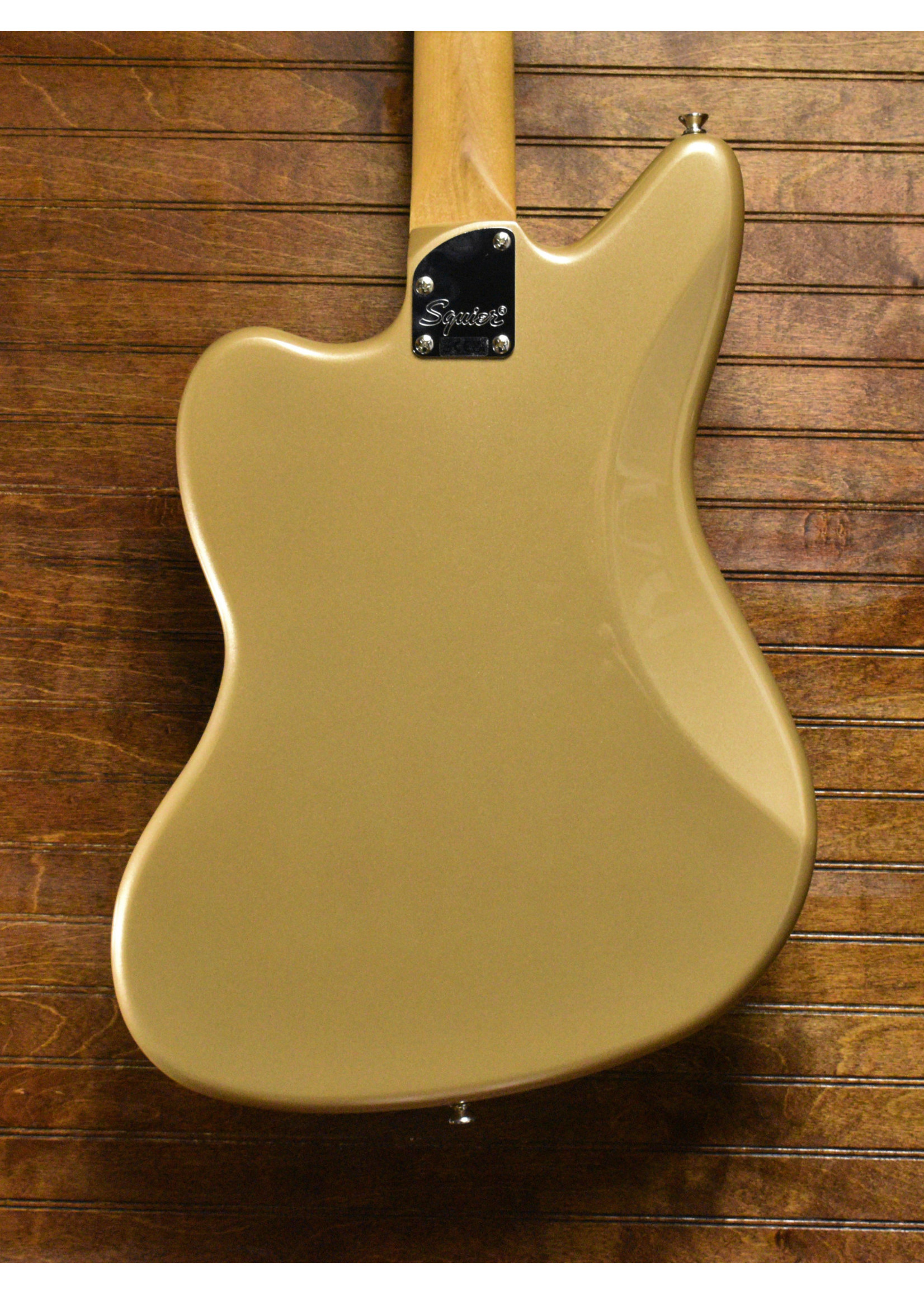 Squier Squier Contemporary Jaguar® HH ST, Laurel Fingerboard, Black Pickguard, Shoreline Gold