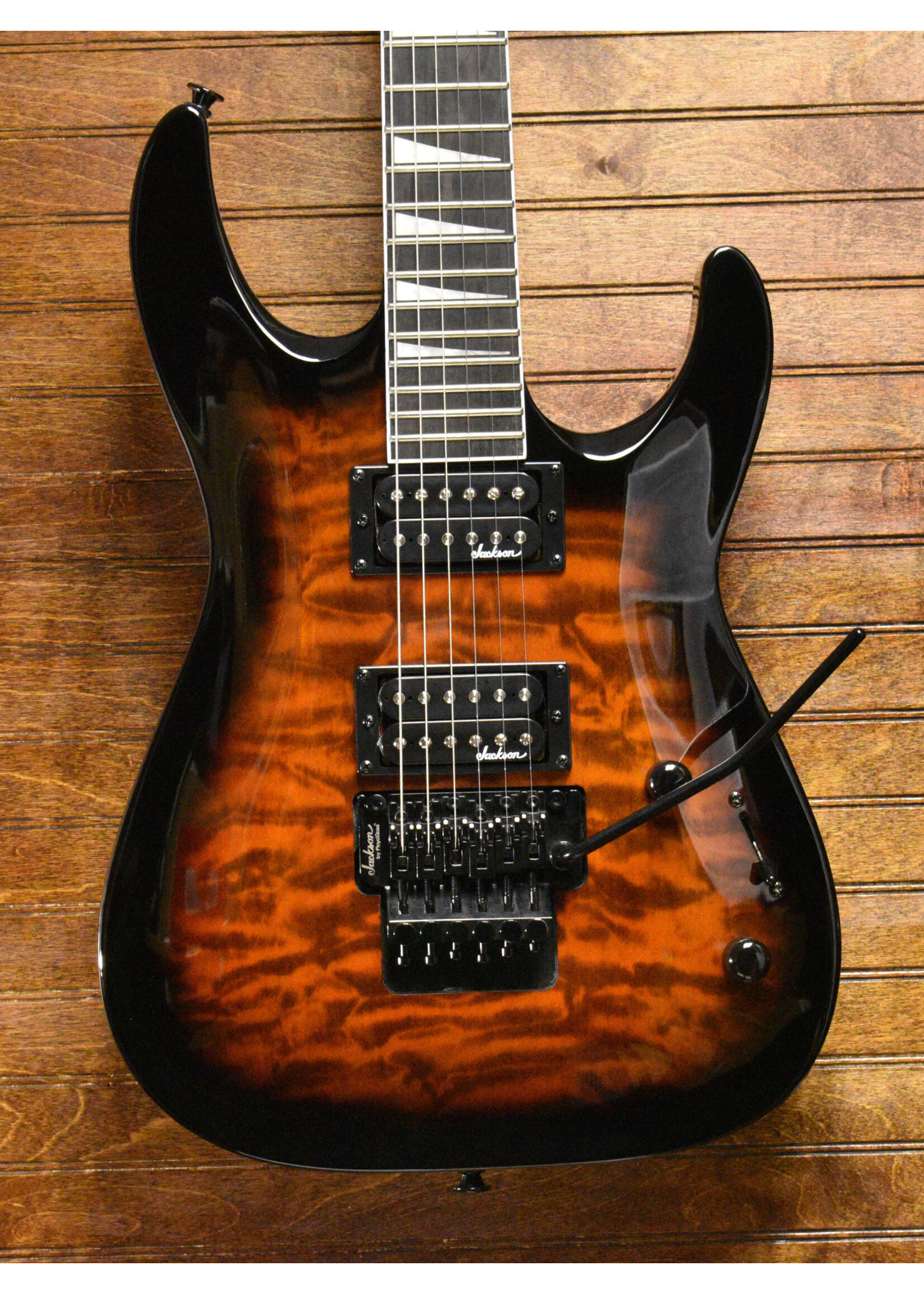 Jackson Jackson JS Series Dinky™ Arch Top JS32Q DKA, Dark Sunburst