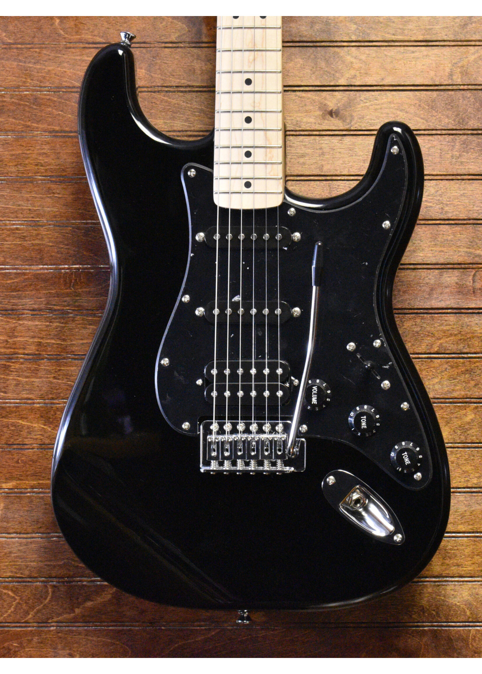 Squier Squier Affinity Stratocaster HSS, Black