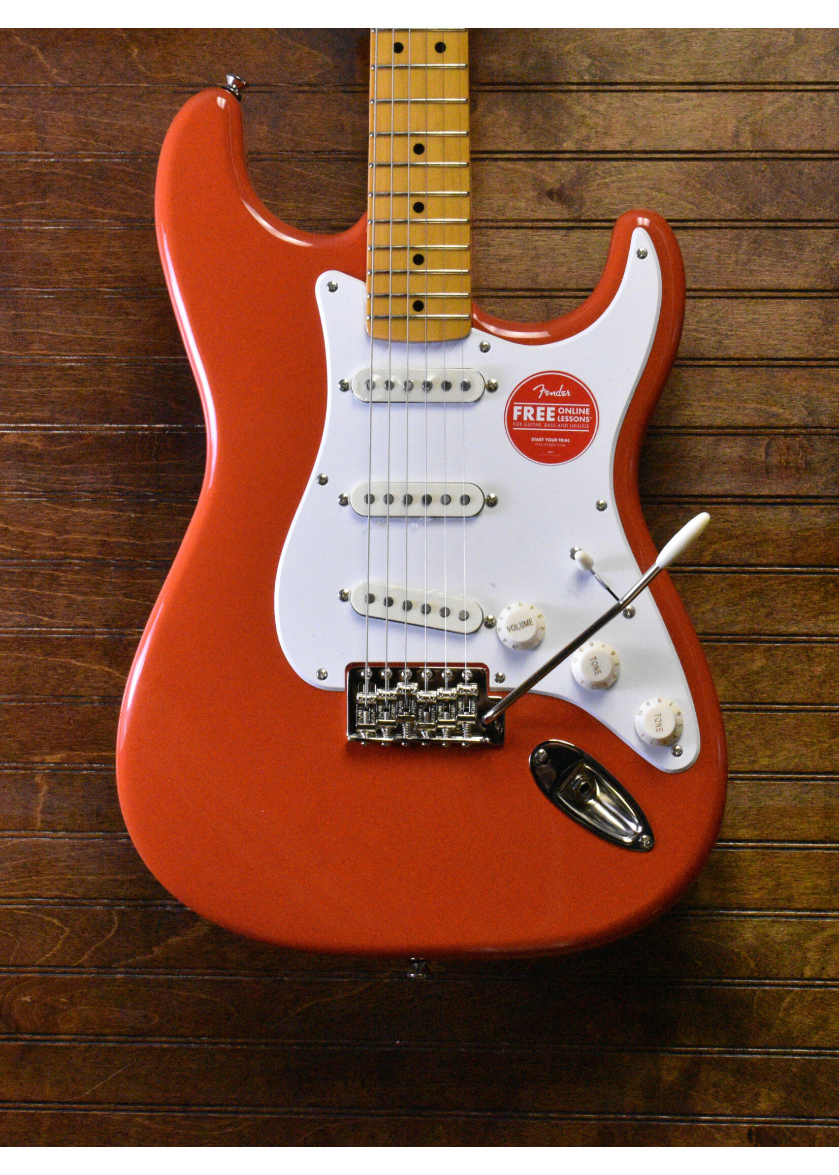 Squier SQUIRE CLASSIC VIBE 50'S STRATOCASTER MN FIESTA RED