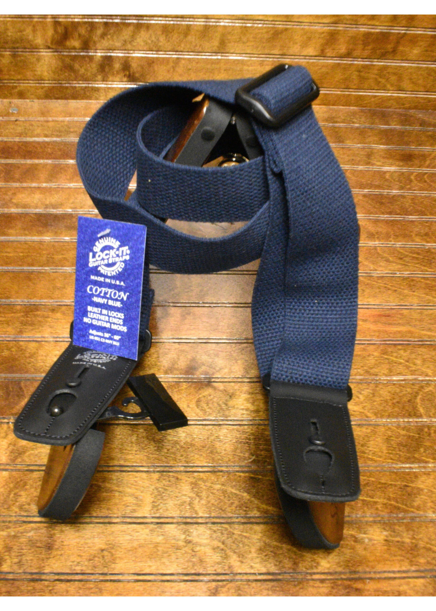 LOCK IT LOCK IT 2' STRAP COTTON NAVY LIS-051C2NVYBLU