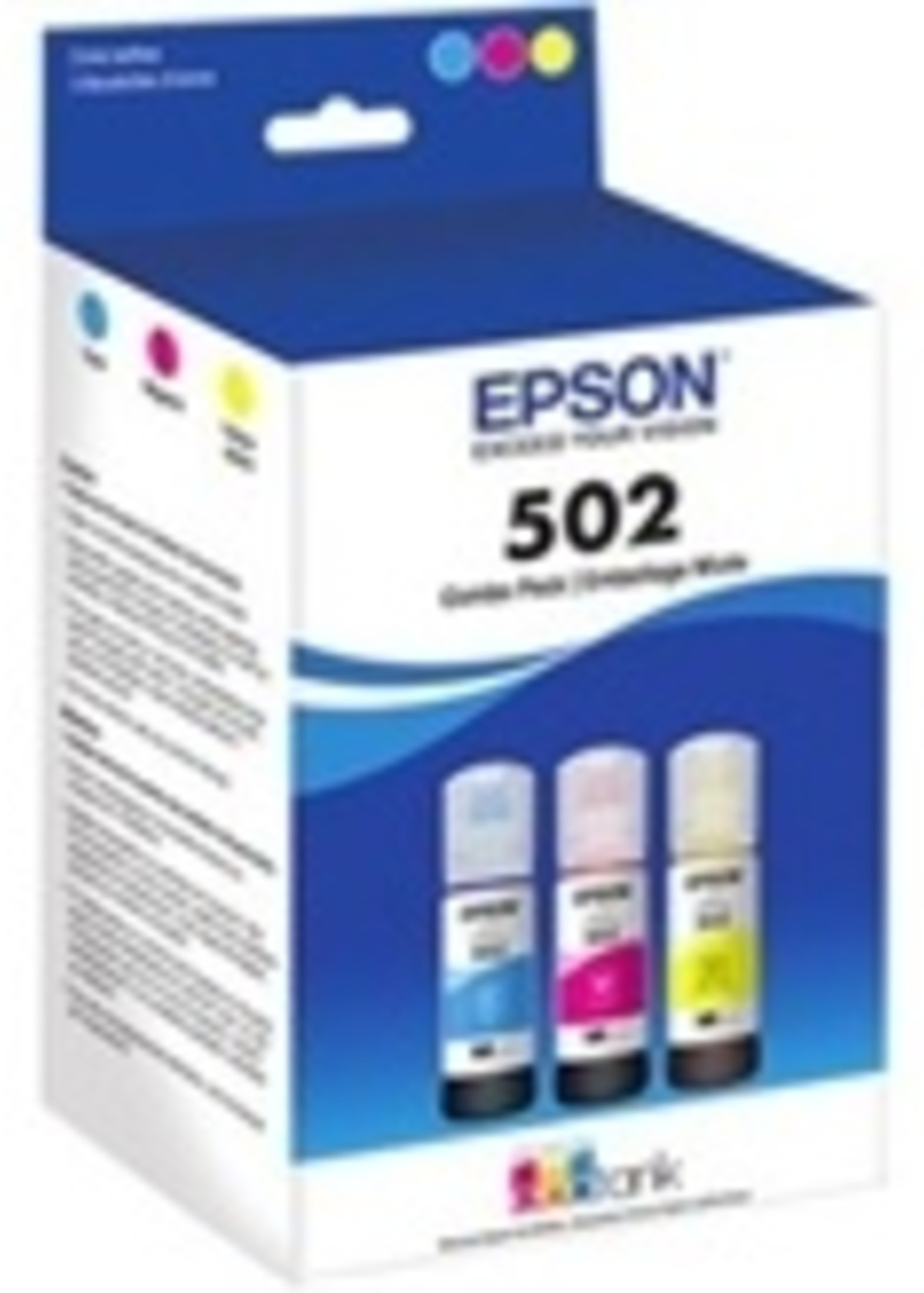 Epson Epson T502, Multi-Color Ink Cartridges