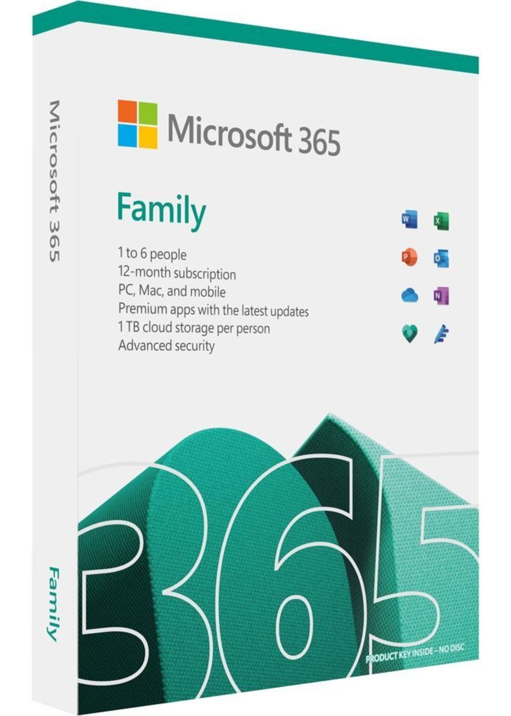 Microsoft Microsoft Office 365 Family Retail Box