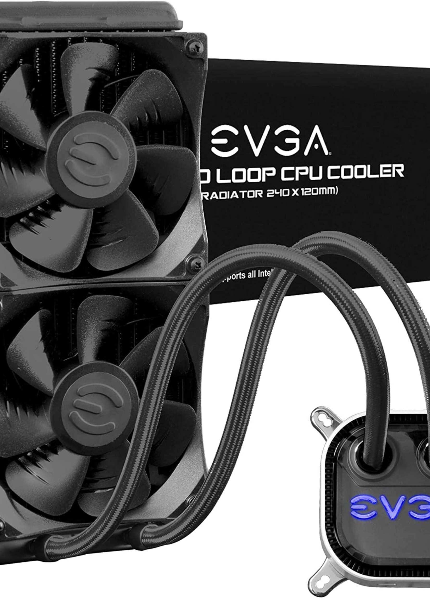 EVGA EVGA Fan 400-HY-CL24-V1 CLC 240 Liquid CPU Cooler