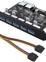 Tiergrade Tiergrade Superspeed 7 Port PCI-E to USB 3.0 Expansion Card