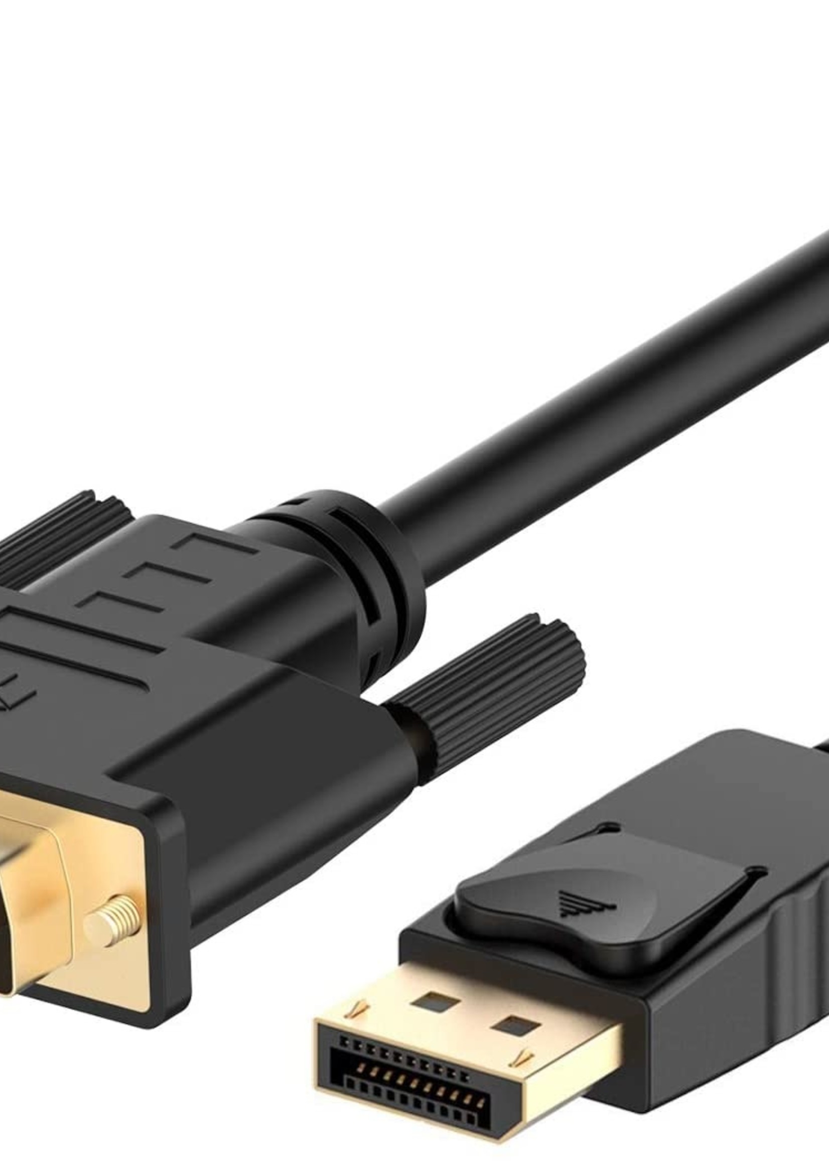 Misc 10' DisplayPort to DVI Cable, Gold Plated