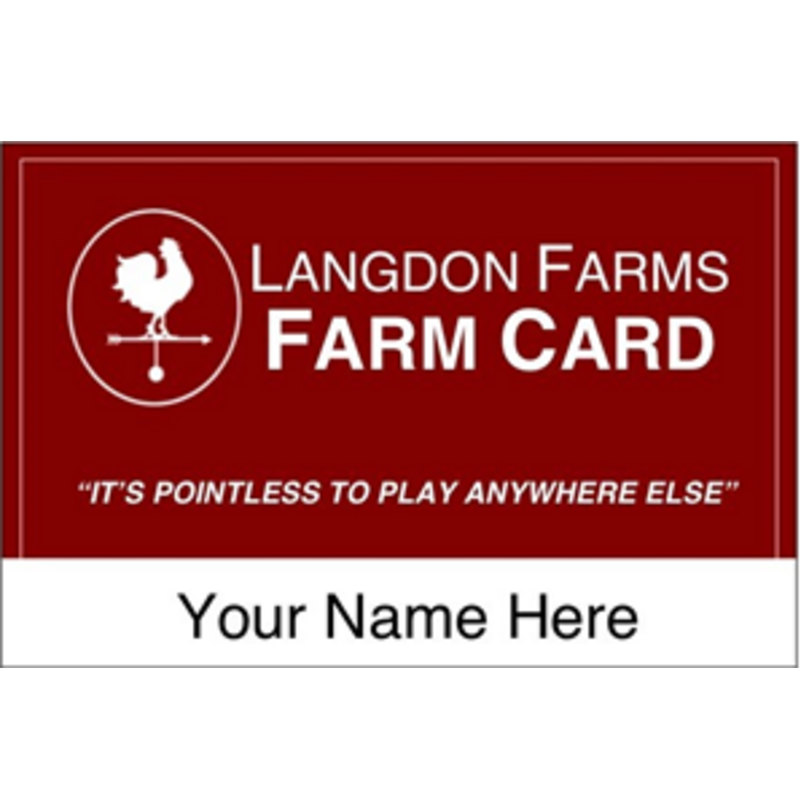 2026 Farm Card Membership