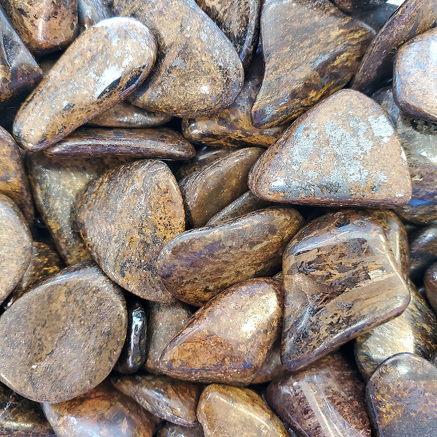 Bronzite Small Tumbled Stone - Mystic Valley