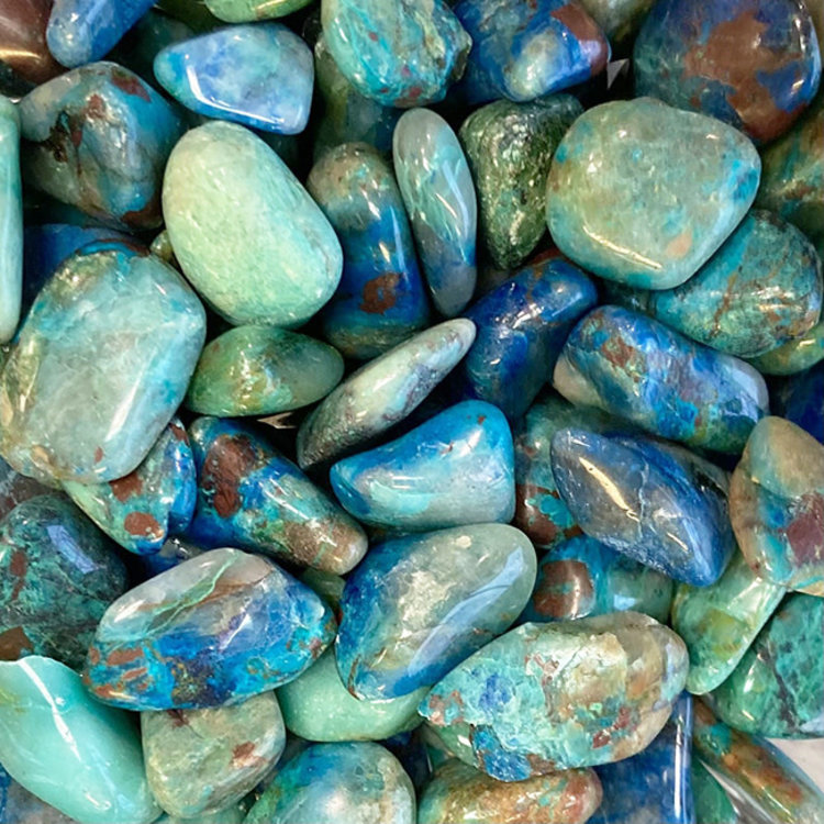 Chrysocolla Medium Tumbled Stone