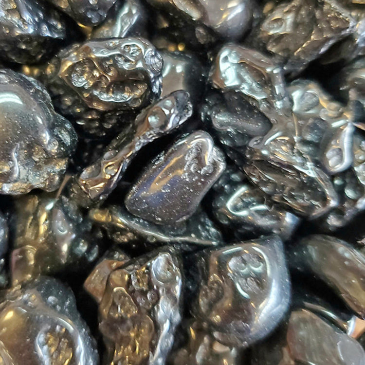 Tibetan Tektite Meteorite Medium Tumbled Stone