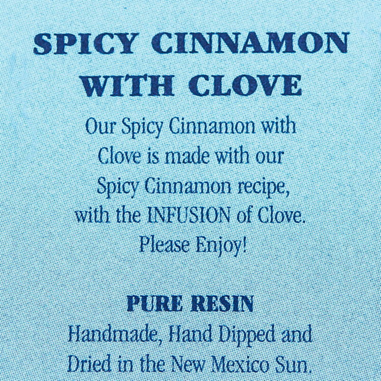 Fred Soll's Fred Soll's Spicy Cinnamon with Clove Resin Incense 10 Sticks