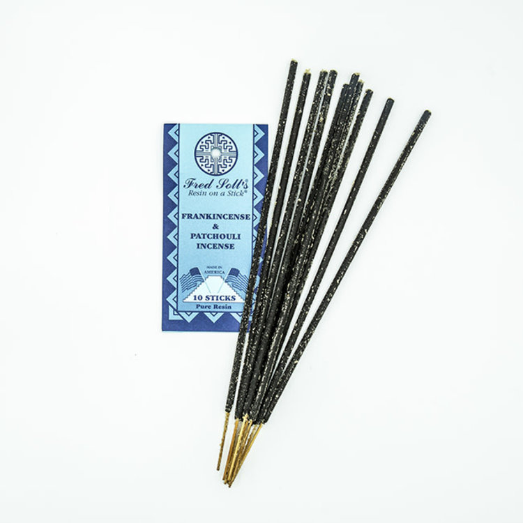 Fred Soll's Fred Soll's Frankincense & Patchouli Resin Incense 10 Sticks