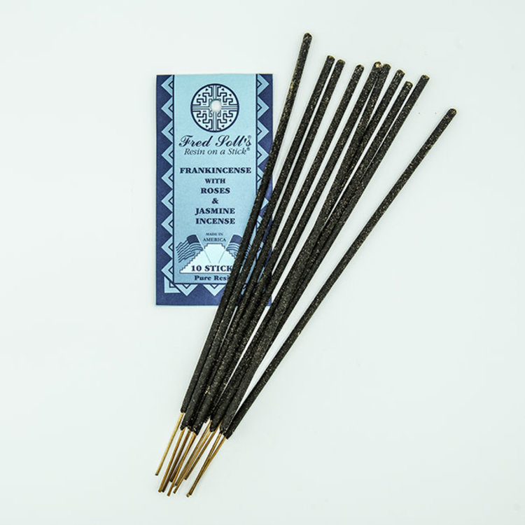 Fred Soll's Fred Soll's Frankincense with Roses & Jasmine Resin Incense 10 Sticks