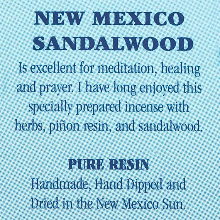 Fred Soll's Fred Soll's New Mexico Sandalwood Resin Incense 10 Sticks