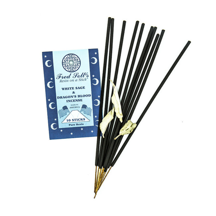 Fred Soll's Fred Soll's White Sage & Dragon's Blood Resin Incense 10 Sticks