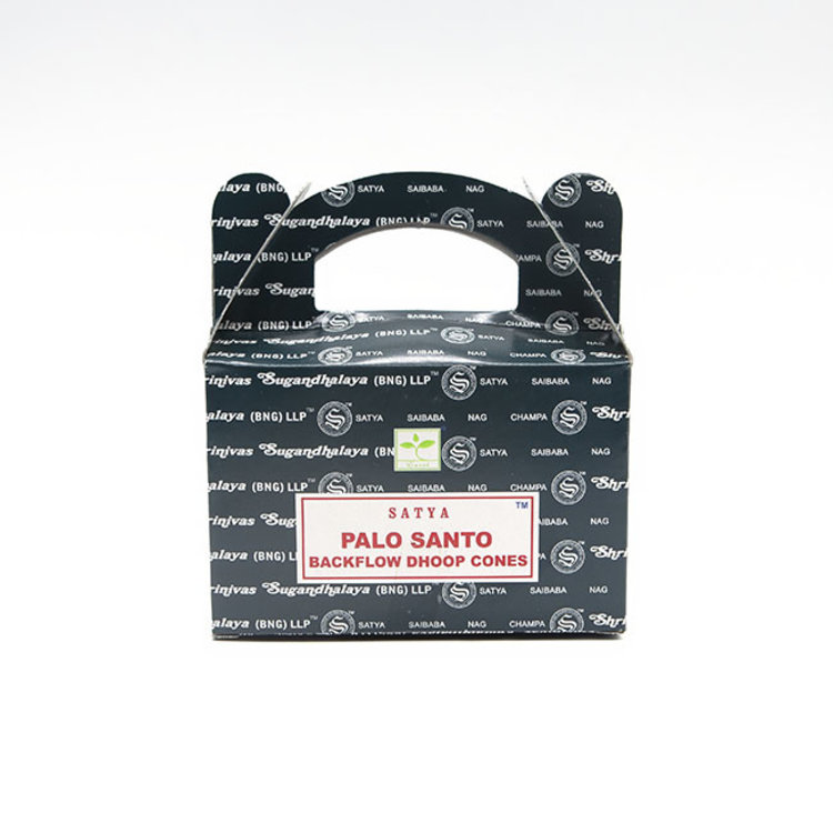 Satya Sai Baba Satya Palo Santo Incense 24 Backflow Dhoop Cones