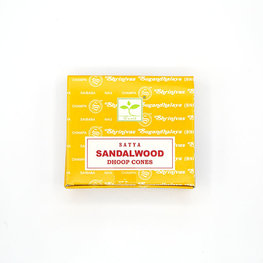 Satya Sai Baba Satya Sandalwood Incense 12 Dhoop Cones