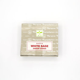 Satya Sai Baba Satya White Sage Incense 12 Dhoop Cones