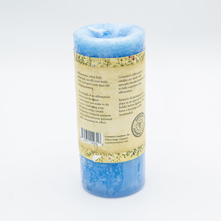 Coventry Creations Affirmation Angels Pillar Candle