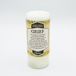 Coventry Creations Affirmation Grief Pillar Candle