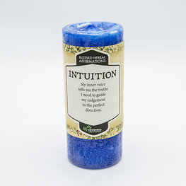 Coventry Creations Affirmation Intuition Pillar Candle