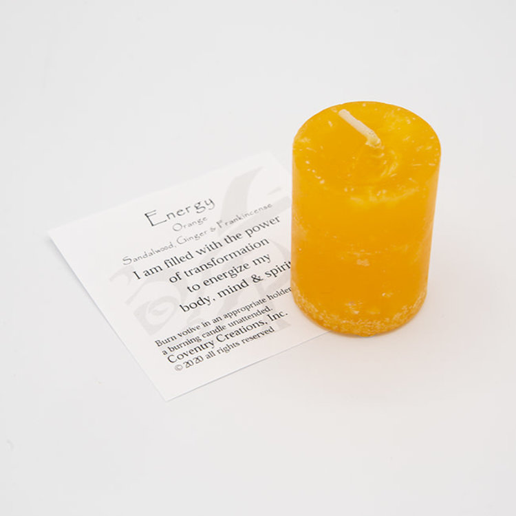 Coventry Creations Energy, Will and Fire Power Votive Candle