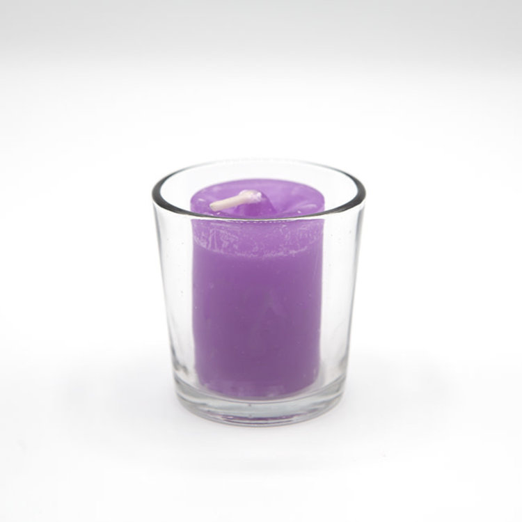 Clear Glass Votive Candle Holder