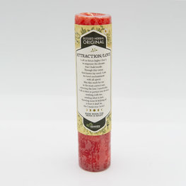 Coventry Creations Blessed Herbal Attraction Love Pillar Candle