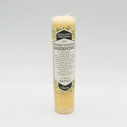 Coventry Creations Blessed Herbal Needed Changes Banishing Pillar Candle