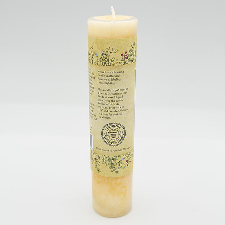 Coventry Creations Blessed Herbal Needed Changes Banishing Pillar Candle