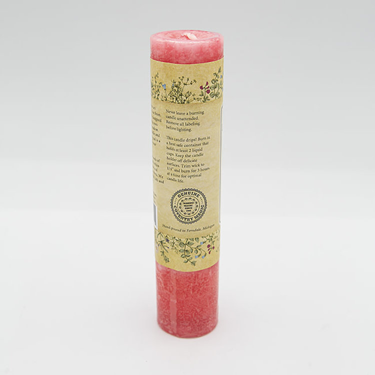 Coventry Creations Blessed Herbal Love's Enchanment Pillar Candle