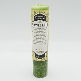 Coventry Creations Blessed Herbal Prosperity Pillar Candle