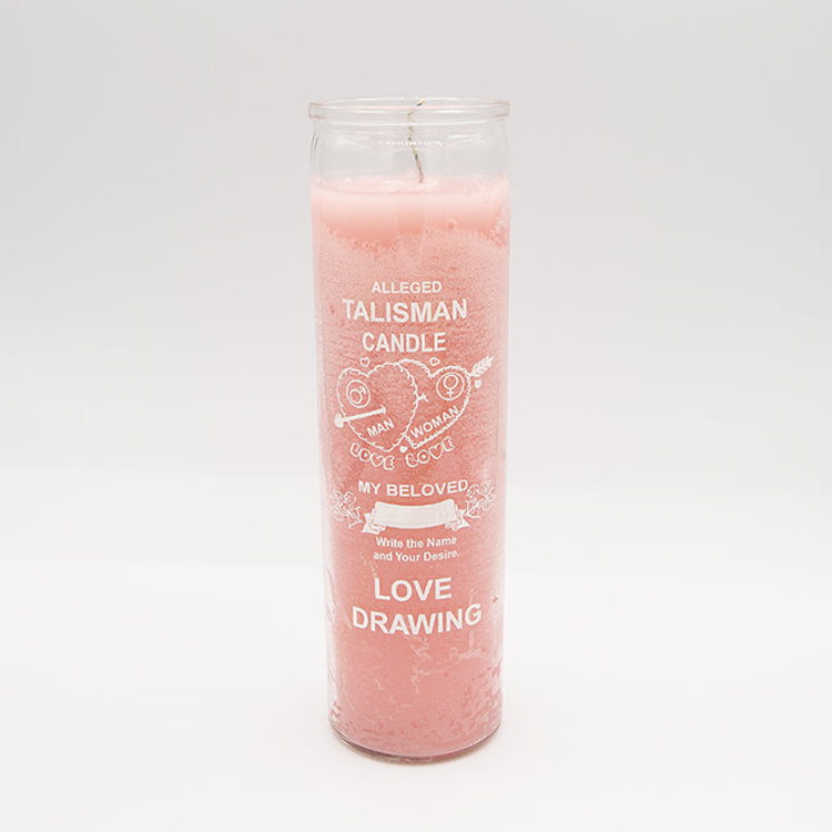 Love Drawing 7 Day Candle