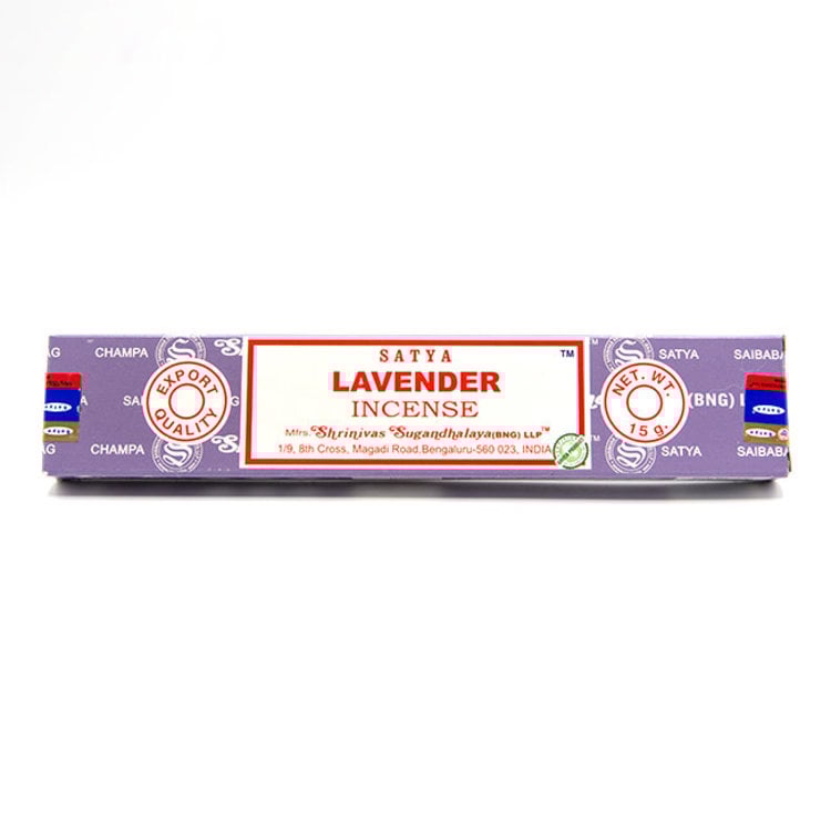 Satya Sai Baba Satya Lavender Incense Sticks 15 g