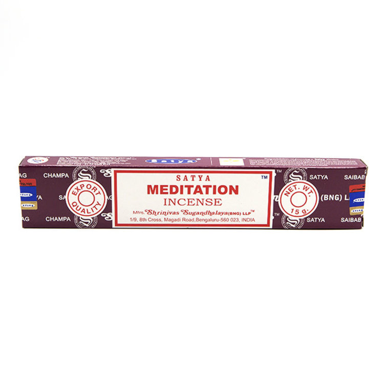 Satya Sai Baba Satya Meditation Incense Sticks 15 g